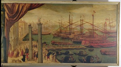 Recruitment of Venetian Troops on the Molo by Giovanni Battista Moroni